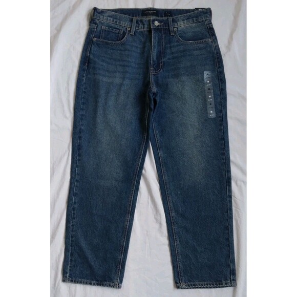 Lucky Brand Denim - Lucky Brand Boy Mid Rise Relaxed Straight Jeans Casual Preppy Women's Size 8/29